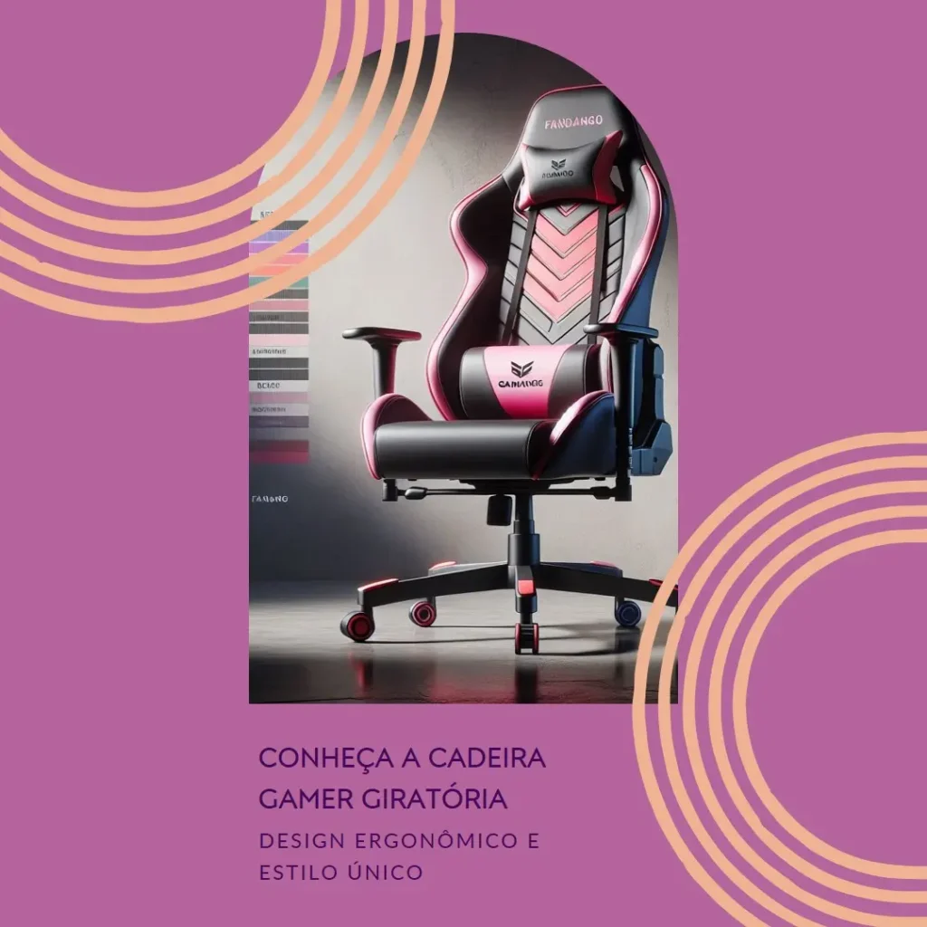 Cadeira Gamer Giratória Fox Racer Extreme até 120kg