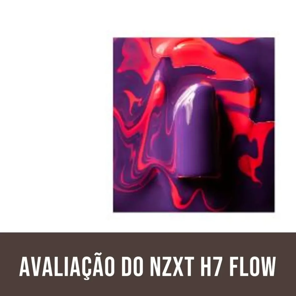 NZXT H7 Flow - Gabinete ATX Mid Tower para PC Gamer - Porta USB tipo C, Painel em Vidro Temperado
