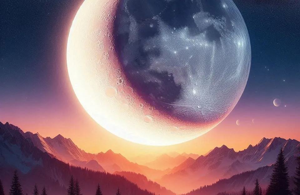 Hoje a Lua está na fase Crescente Gibosa - 13/11/2024