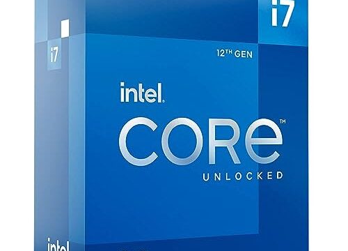 Intel Processador Core i7-12700KF Gaming Desktop 12 (8P+4E) núcleos até 5,0 GHz Desbloqueado LGA1700 Série 600 Chipset 125W
