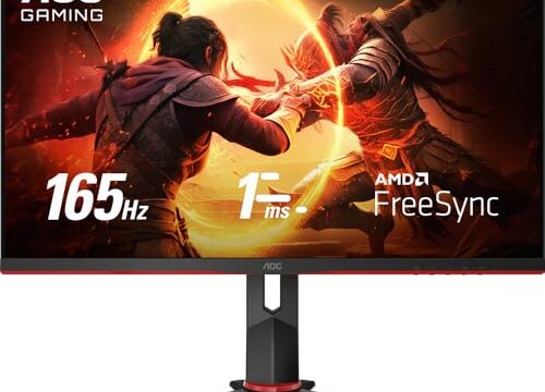 Monitor Gamer AOC Hero 27" 165Hz 1ms Ajuste de Altura 27G2S/BK