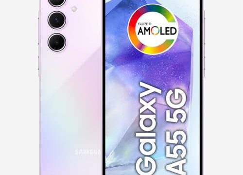 Samsung Galaxy A55 5G, Câmera Tripla Traseira de até 50MP, Selfie de 32MP, Nightography, Apagador de objetos, Design em metal e vidro, IP67, Super AMOLED 6.6" 120Hz Vision Booster, 256GB - Rosa