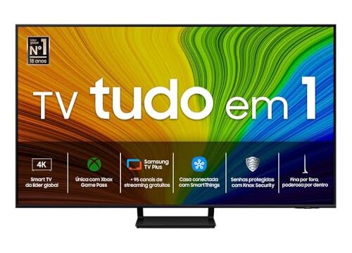 Samsung Smart TV 55" QLED 4K 55Q70D - Tecnologia de Pontos Quânticos, Upscaling 4K AI, Painel até 120Hz