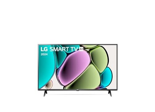 Smart TV 43" LG Full HD 43LR6700 Processador α5 Ger6 AI Alexa integrado LG Channels webOS 23 compatível com Controle Smart Magic