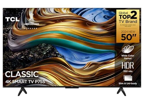 TCL LED SMART TV 50” P755 4K UHD GOOGLE TV