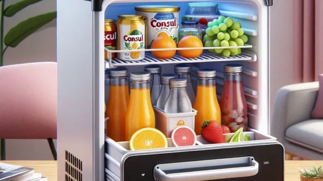 Frigobar Consul 117 Litros com Gaveta Multiuso