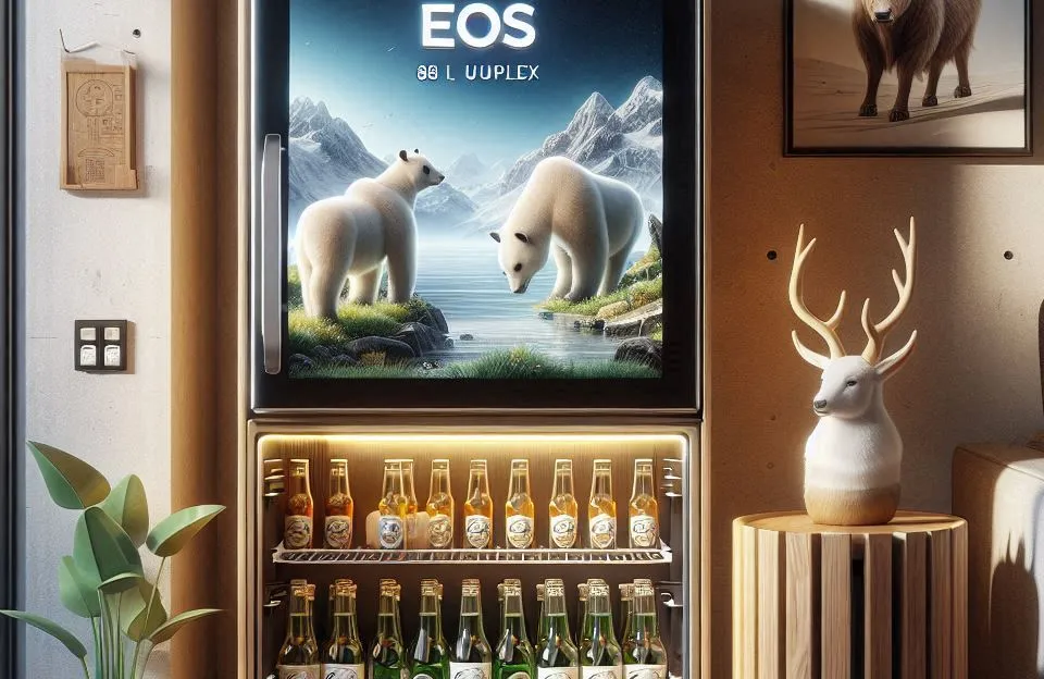 Frigobar Eos 88 Litros Duplex com Porta de Vidro