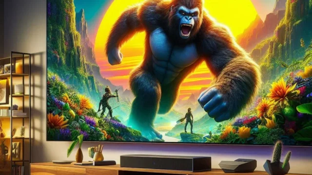 Hisense Smart TV UHD 4K QLED 55" com HDR10+, Dolby Atmos e mais