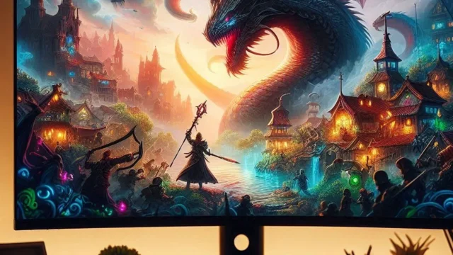 Monitor Gamer Pichau Cepheus VPRO32, 32 Pol, VA, Curvo, 165Hz