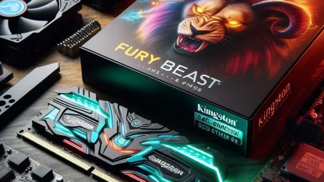 Kingston Kit de Memória FURY Beast 64 GB (2 x 32 GB) 3600MT/s DDR4 CL18 - Desempenho e RGB