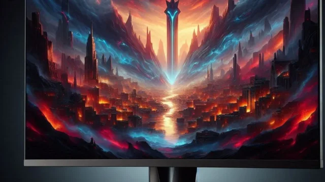 Monitor Gamer FYHXele FY27QH: 27 Pol, IPS, QHD, 1ms, 165Hz, FreeSync