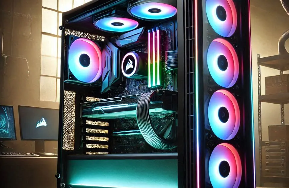Gabinete Gamer Corsair iCUE 7000X RGB – Full Tower, Vidro Temperado