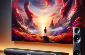LG Sound Bar SNH5: 600W RMS, DTS Virtual X, 4.1 Canais