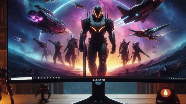 Monitor Gamer Mancer Valak UZ32, 32 Pol Curvo, 165Hz, FreeSync: A Escolha Certa para Gamers