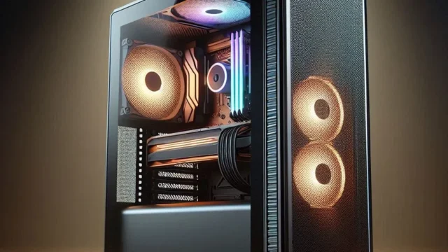 Gabinete Cooler Master TD300 Mesh - Mini Tower com Vidro Temperado