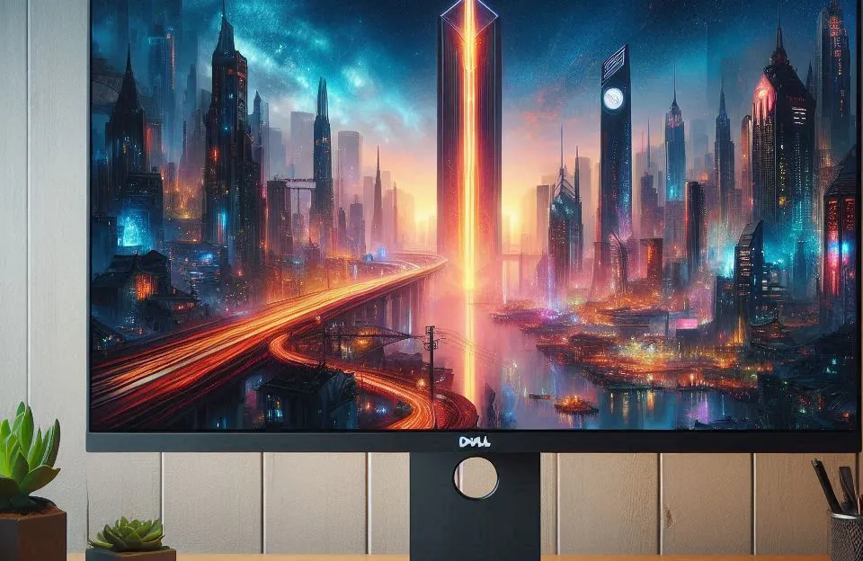 Monitor Dell 24" P2425H: Qualidade de Imagem e Conforto Visual