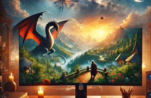 Smart TV Philips 32" HD 32PHG6909/78 Google TV com Comando de Voz e HDR