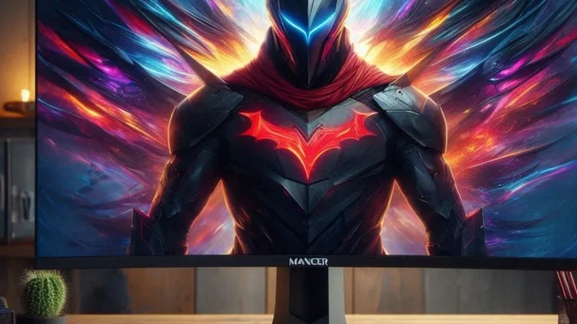 Monitor Gamer Mancer Valak VX3, 27 Pol, Curvo, 2K, 180Hz