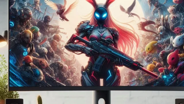 Monitor Gamer Nitro ED273 Hbmiix Curvo 27” LED VA FHD