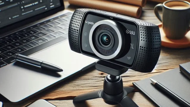 Webcam Câmera Logitech C922 Full HD 1080p 30 fps com Tripé