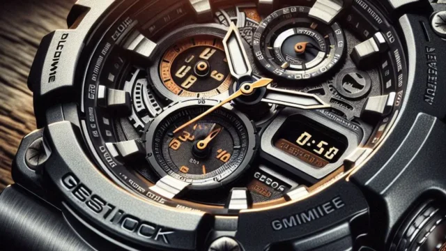 Casio Relógio Masculino GA-100 G-Shock Cronógrafo Resistente