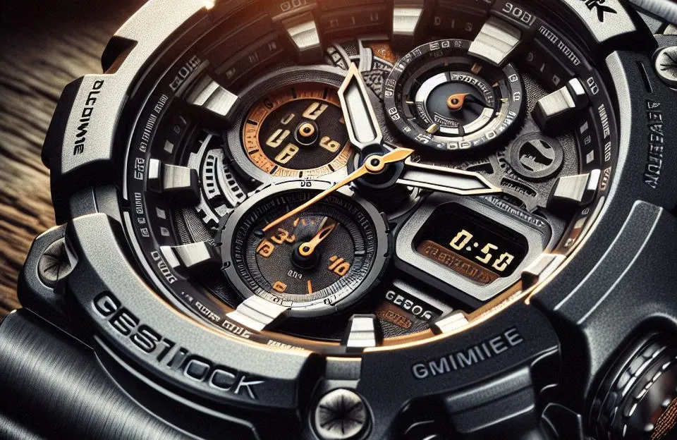 Casio Relógio Masculino GA-100 G-Shock Cronógrafo Resistente