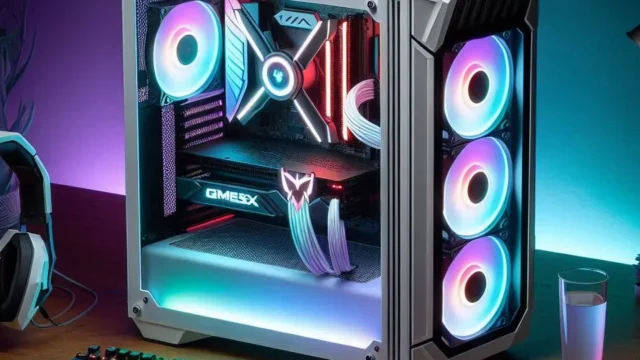 Gabinete Gamer Gamemax Revolt Branco - Mid Tower, 3 Fans ARGB, Vidro Temperado