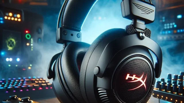 HyperX Cloud Core Fone de ouvido para jogos com Som Surround 7.1