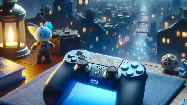 Controle DualSense - Starlight Blue: Conforto e Inovação no Jogo