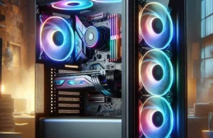 Gabinete Galax Revolution-06 com Fans RGB, Vidro Temperado e Design Elegante