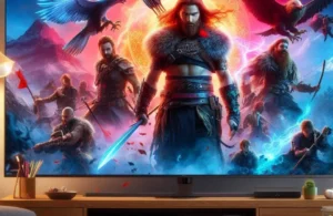 Samsung Smart Gaming TV 65" Neo QLED 4K 65QN90D – Processador com AI, Upscaling 4K e Mini LED