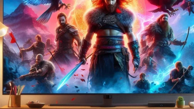 Samsung Smart Gaming TV 65" Neo QLED 4K 65QN90D – Processador com AI, Upscaling 4K e Mini LED