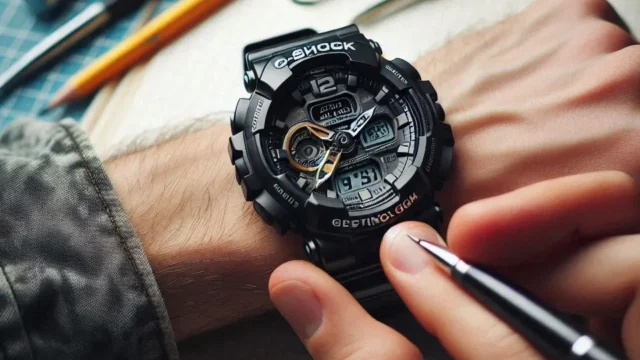 Relógio Casio G-shock Anadigi GA-100-1A4DR: Resistência e Tecnologia em Um Só Produto