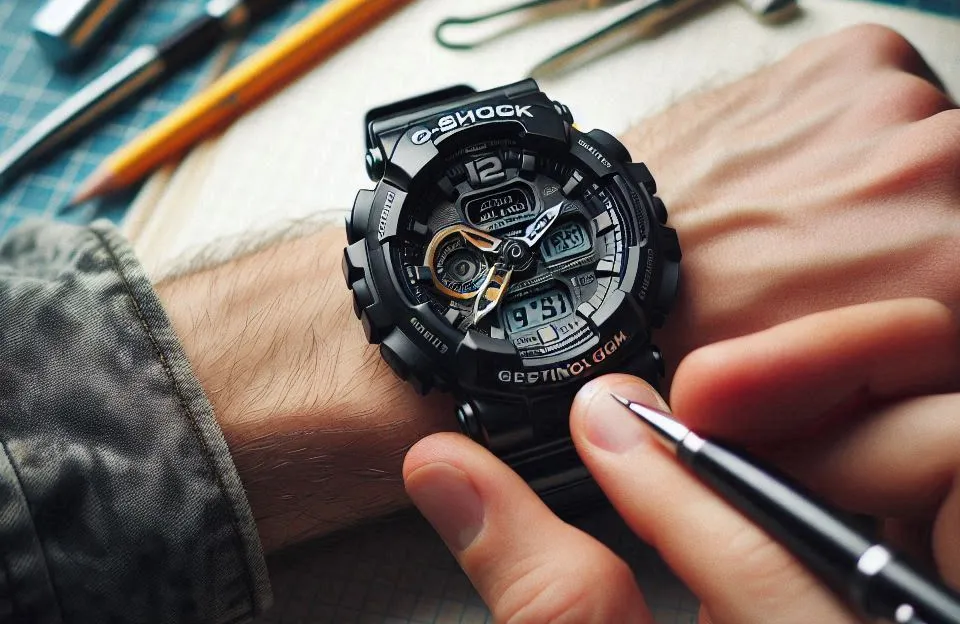 Relógio Casio G-shock Anadigi GA-100-1A4DR: Resistência e Tecnologia em Um Só Produto