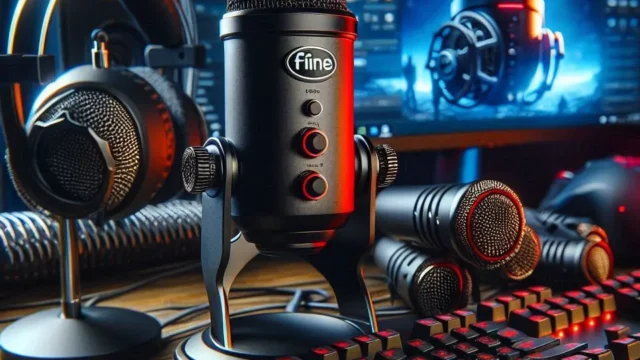 Conjunto de Microfone para Jogos FIFINE XLR/USB: Desempenho e Estilo