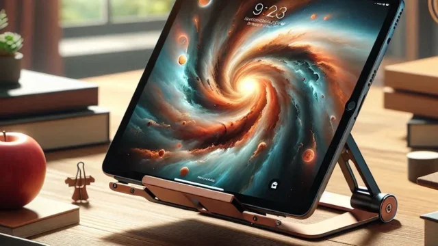 KU XIU Suporte Magnético Dobrável para iPad Pro: Ajuste 360° e Portabilidade