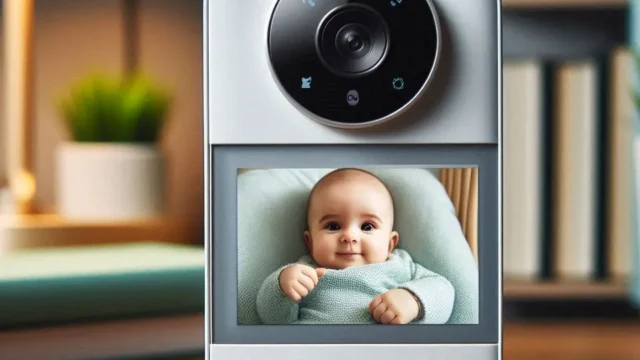 TakTark Babá Eletrônica Câmera: Monitor de Vídeo, Áudio Bidirecional e Visão Noturna