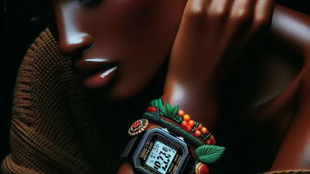 Relógio Casio Feminino Digital B640WMR-5ADF: Estilo e Funcionalidade