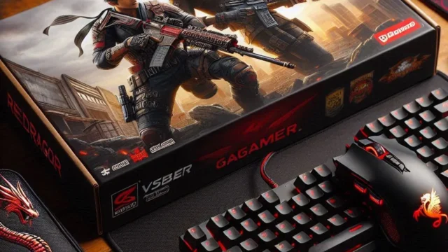 Kit Gamer Redragon Teclado Kumara e Mouse Cobra S118