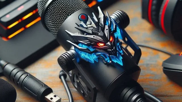 Microfone USB para Jogos FIFINE K658: Ideal para Streaming e Podcast