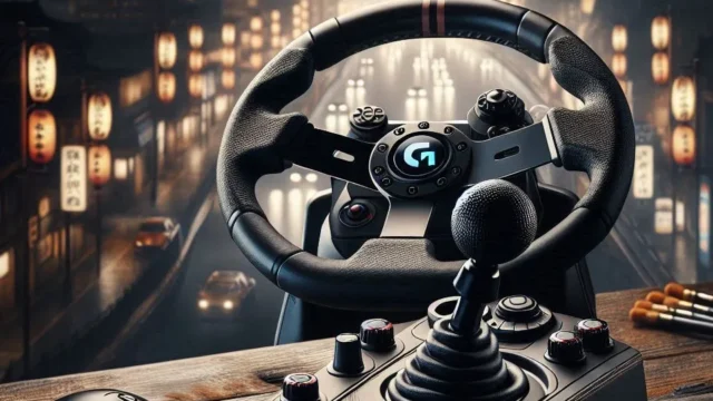 Câmbio Logitech G Driving Force: Compatível com Volantes G923, G29 e G920
