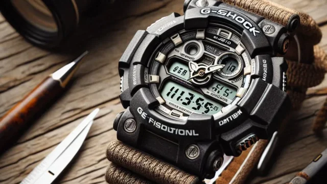 Relógio CASIO G-SHOCK Masculino Digital DW-5610SU-8DR: Resistente e Funcional