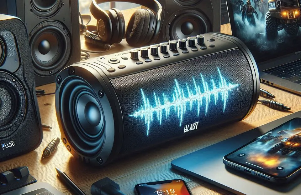 Caixa de Som Bluetooth Blast 160W RMS Pulse SP617