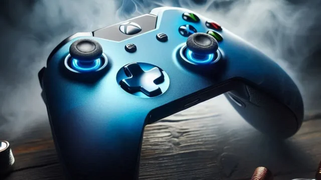 Controle sem Fio Xbox - Shock Blue: Conforto e Desempenho