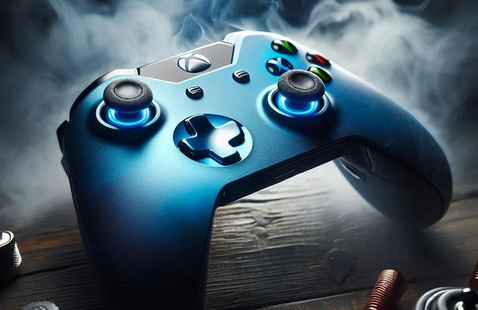 Controle sem Fio Xbox - Shock Blue: Conforto e Desempenho