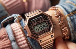 Relógio Feminino Casio Vintage Digital B650WC-5ADF - Rose: Estilo, Praticidade e Conforto