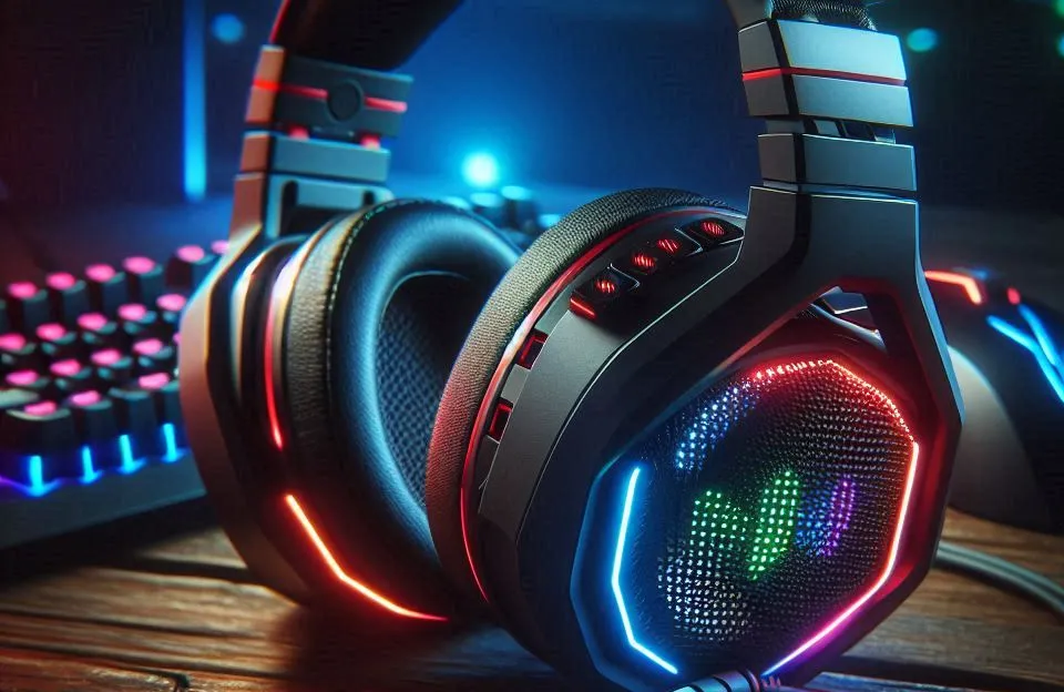 Headset Gamer Redragon Lamia RGB USB Com Microfone - H320RGB