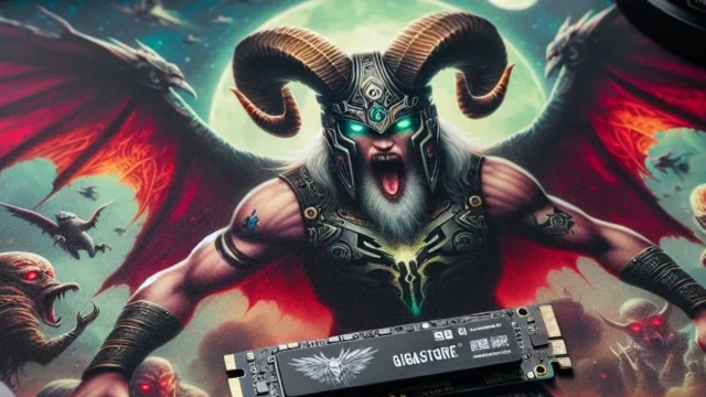 GIGASTONE SSD M.2 500 GB PCIe 4.0 NVMe: Alta Performance para Jogos e Criadores