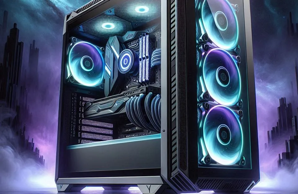 Gabinete Gamer Neologic Titan: Design Moderno e Alto Desempenho