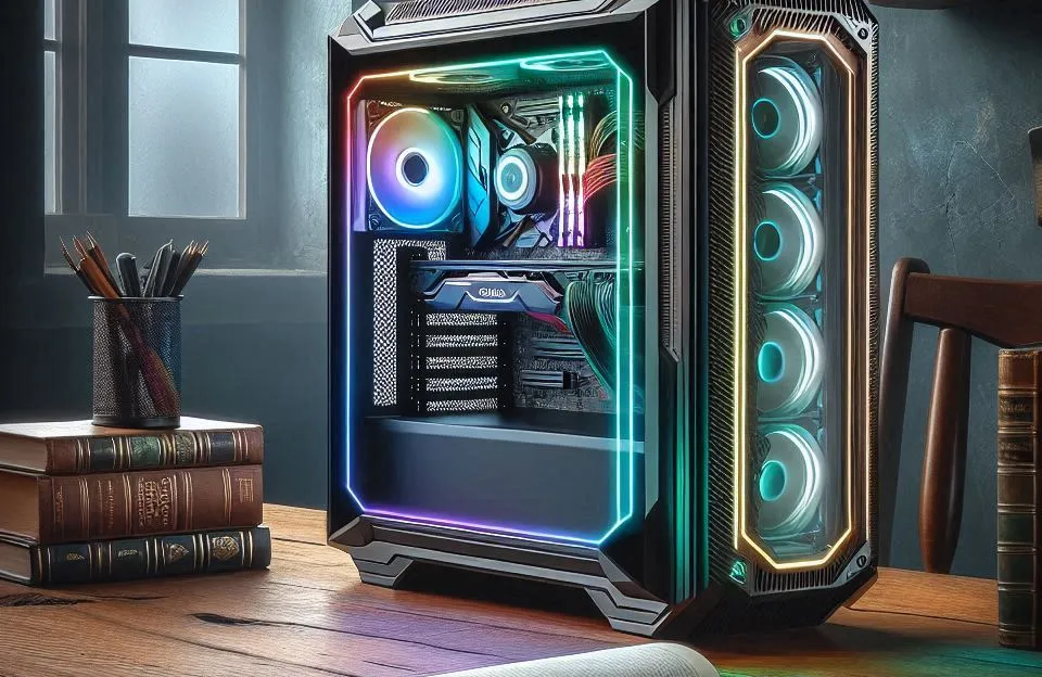 Gabinete Gamer Neologic Titan ATX com Vidro Temperado e RGB